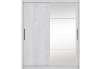 Шафа-купе Blansh SZF180 2-дверна з дзеркалом Модрина сибіу SZF180  фото